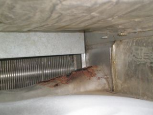 Cracked Heat Exchanger